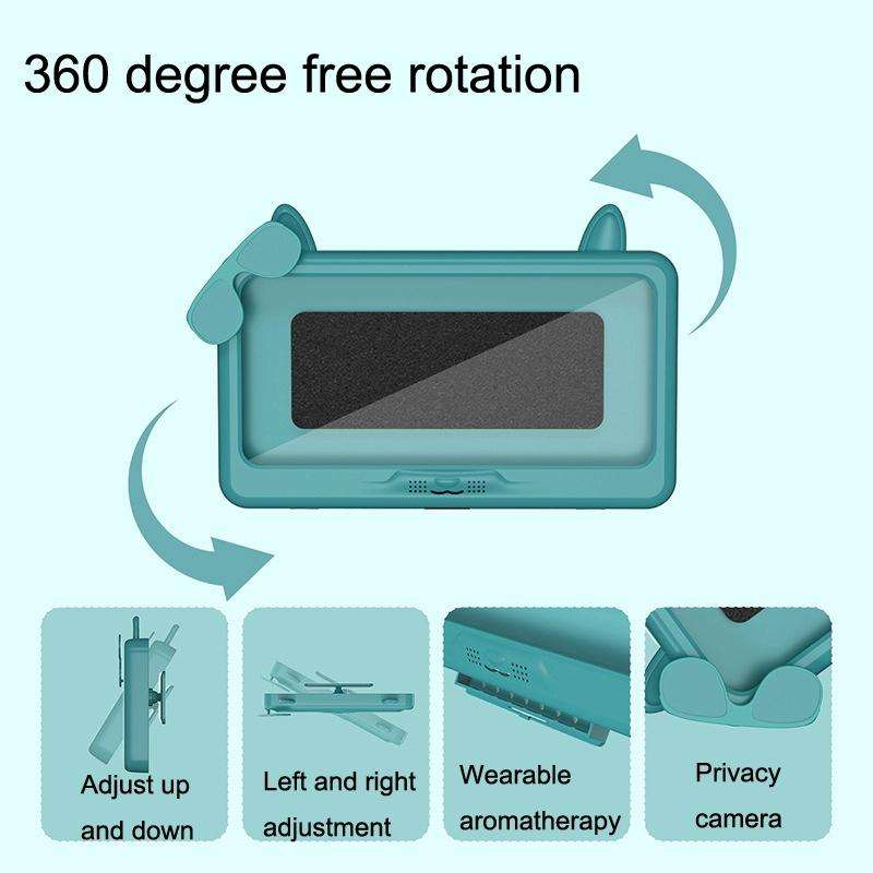 Bathroom Waterproof Mobile Phone Holder Bathing Watch TV Removable Touch Screen Phone Case(Green)