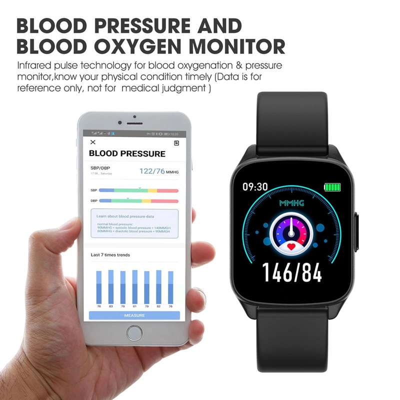 Lokmat KW17 1.3 inch TFT Screen IP68 Waterproof Smart Watch, Support Sleep Monitor / Heart Rate M...