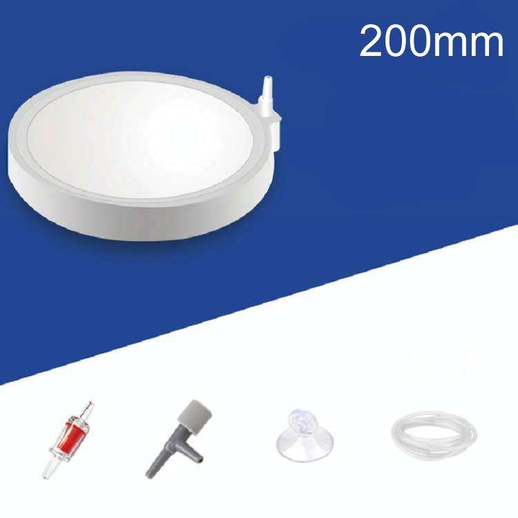 Nano Air Disk Stone Fish Tank Bubble Oxygen Pump Air Refiner, Diameter:200mm(White)