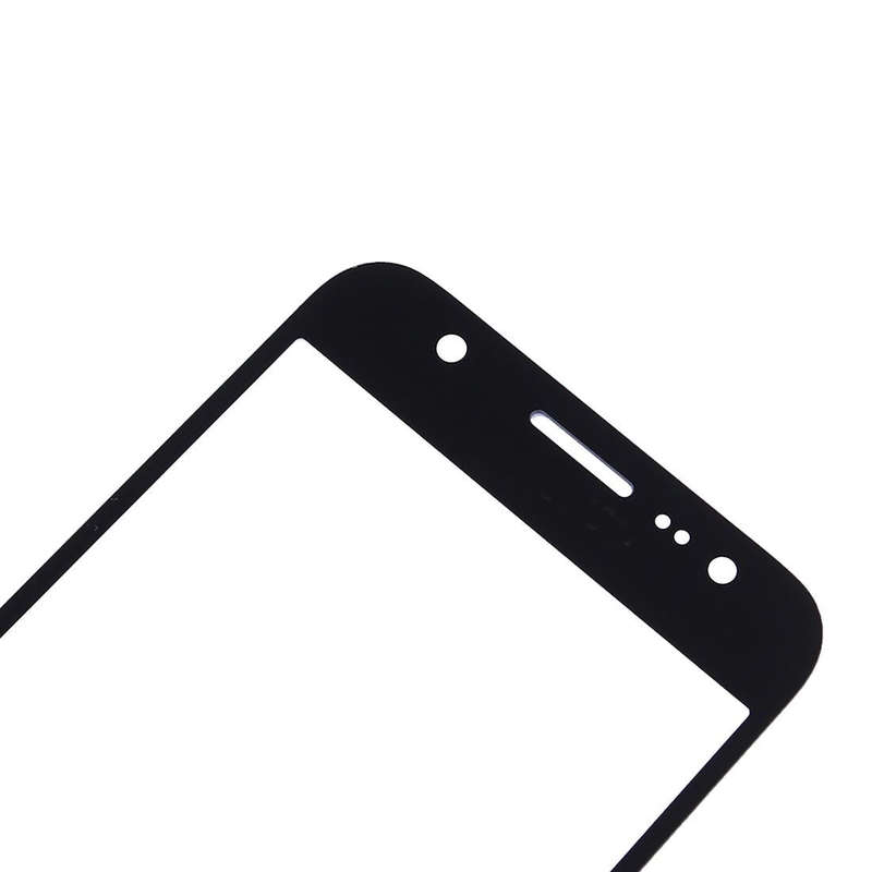 For Galaxy J7 / J700 Front Screen Outer Glass Lens (Black)