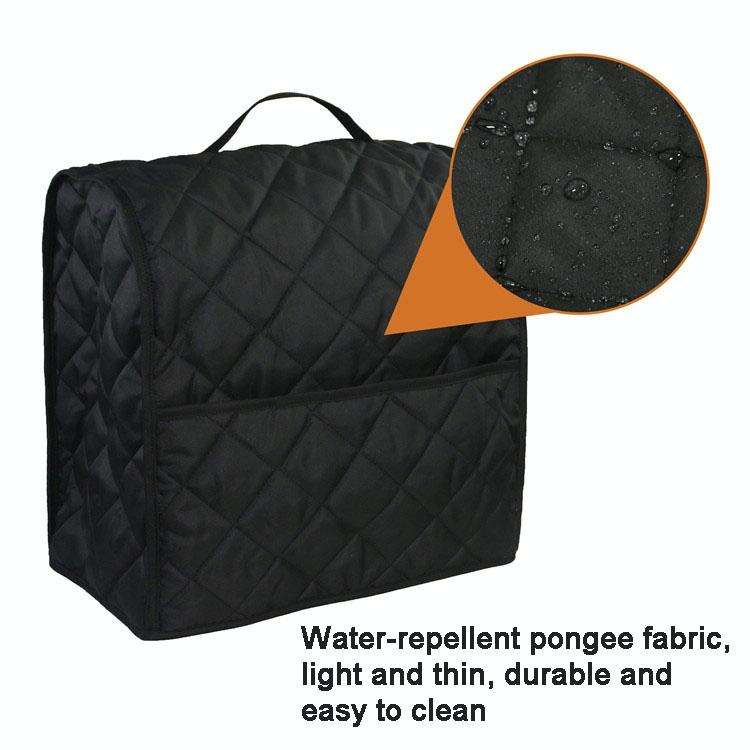 For KitchenAid 4.5QT Mixer Machine Dust Cover Waterproof Storage Bag 36 x 23 x 36cm(Purple)