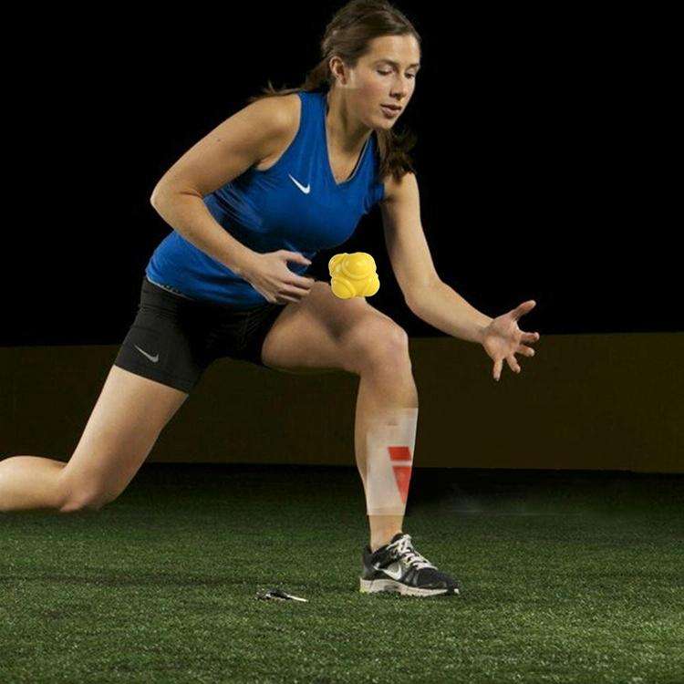 Hexagonal Reaction Ball Quickness and Agility Training Ball, Training Hand and Eye Coordination(Y...
