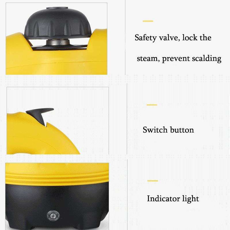 High Temperature Cleaning Machine Household Hand-Held Pressure Washer Steam Cleaning Range Hood,E...