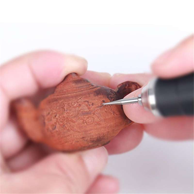2.35mm Handle Tungsten Steel Engraving Cutter Electric Hollow New Threading Machine Olive Core Ca...