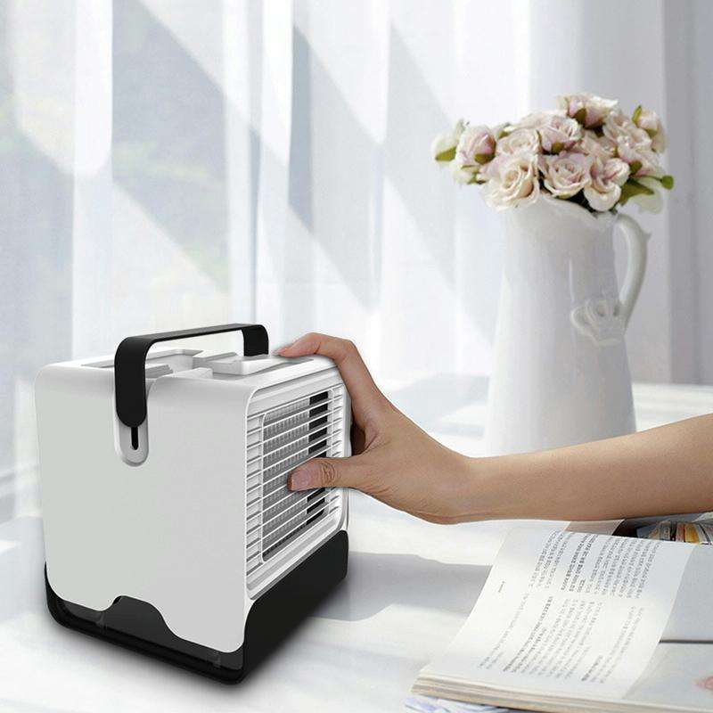 Spades A New Negative ion Air Conditioning Fan Household Humidification Air Cooler(Black)