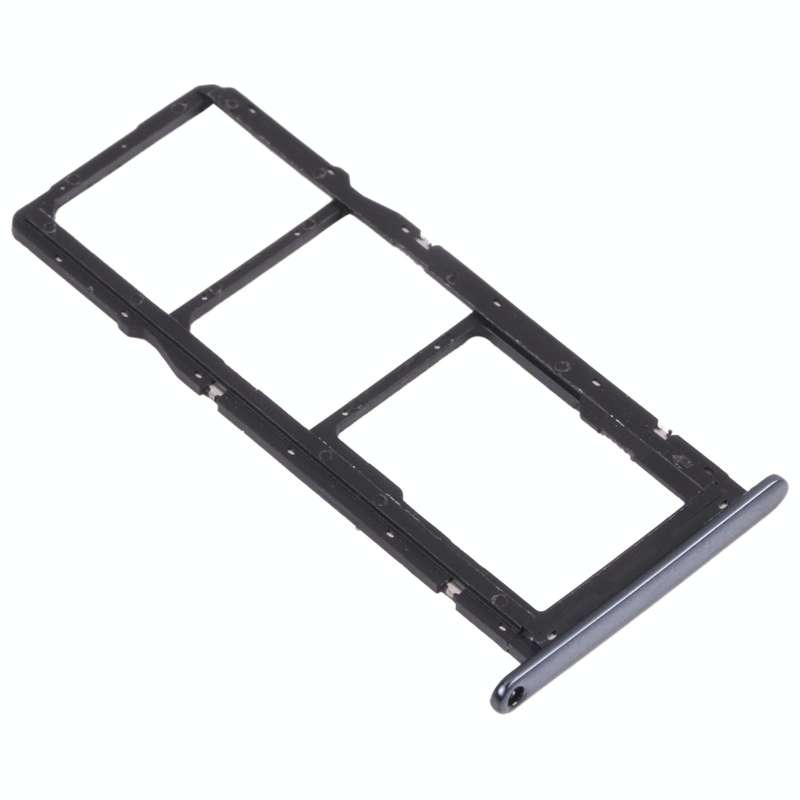 SIM Card Tray + SIM Card Tray + Micro SD Card Tray for Honor 7A Pro (Black)