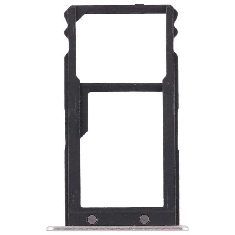 SIM Card Tray + SIM Card Tray / Micro SD Card for Huawei G8 (Silver)