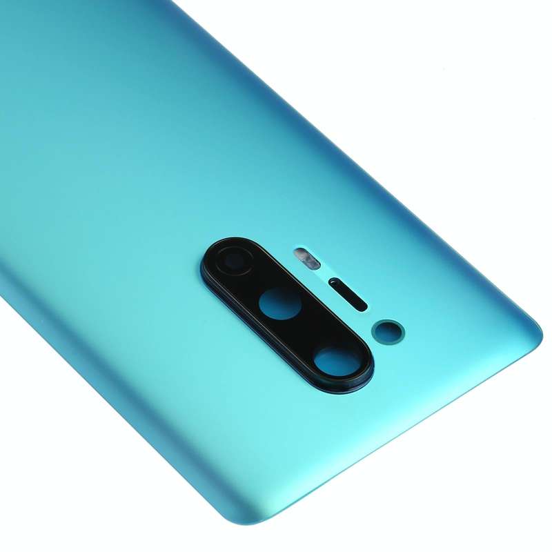 For OnePlus 8 Pro Battery Back Cover with Camera Lens Cover (Green)