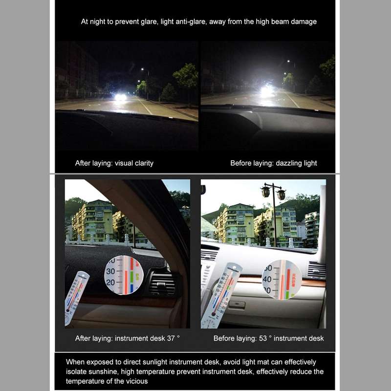 Car Light Instrument Panel Sunscreen Dashboard Mats Cover for Chevrolet Cruze (2015), Please Note...