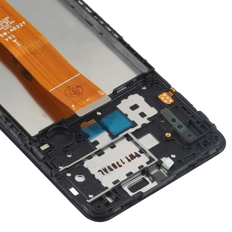 Original LCD Screen for Samsung Galaxy A02 SM-A022 Digitizer Full Assembly with Frame