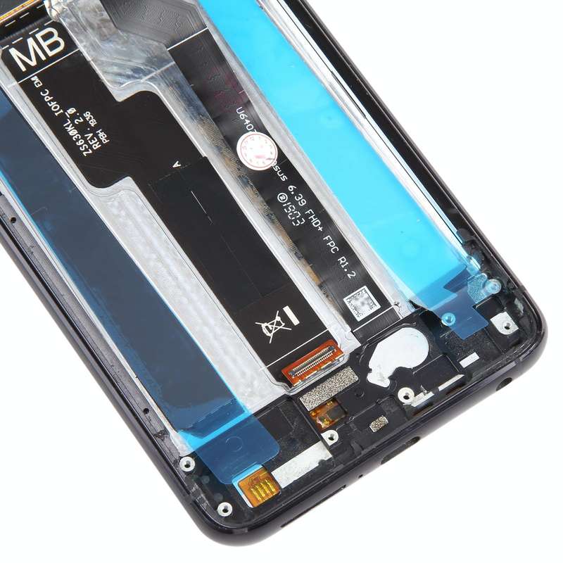 OEM LCD Screen for Asus Zenfone 6 ZS630KL I01WD Digitizer Full Assembly with FrameBlack)