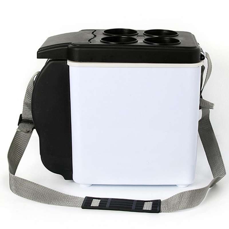 Car Auto 48W Portable Multi-Function Cooling and Warming 6L Low Noise Refrigerator for Car and Ho...