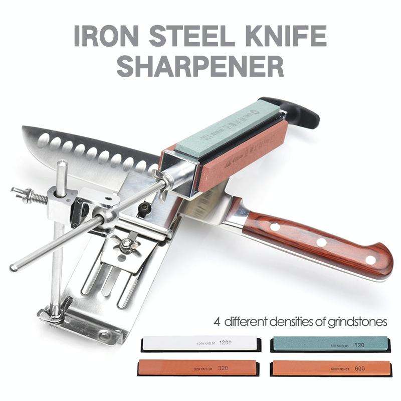 Kitchen Professional Sharpener Oil Stone Whetstone Kitchen Supplies(Silver)