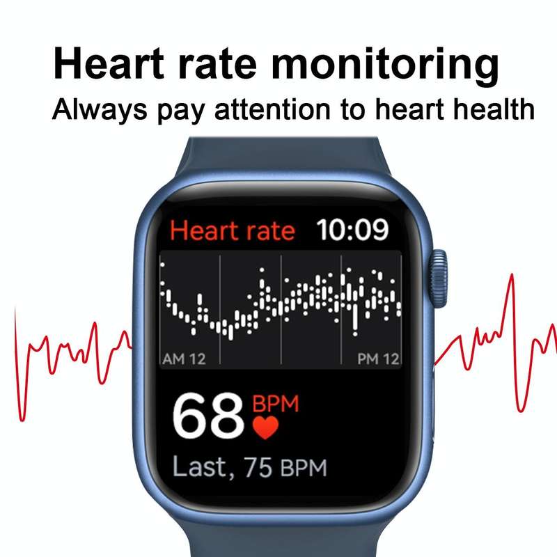PW17 1.92 inch TFT Screen Smart Health Watch(Black)