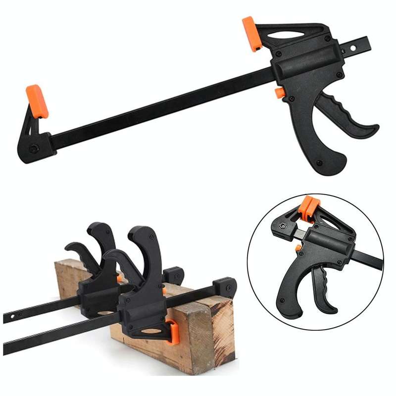 18 inch Fixed Fast Wood Clip F Clamp Handmade Carpenter Tool