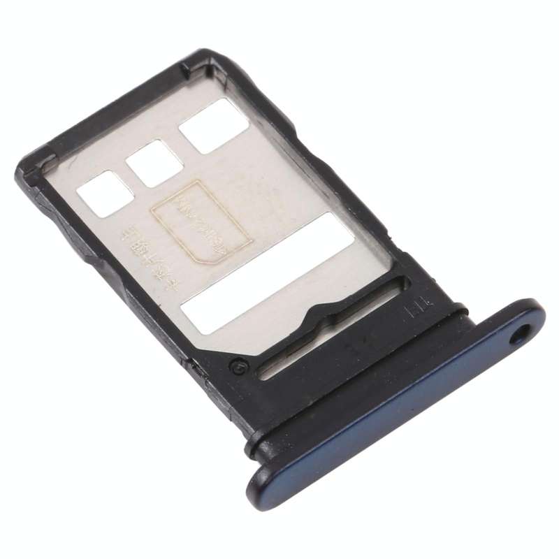 SIM Card Tray + SIM Card Tray / NM Card Tray for Honor X10 5G (Blue)