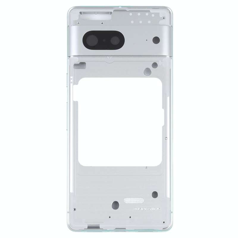 For Google Pixel 7 Front Housing LCD Frame Bezel Plate(Silver)