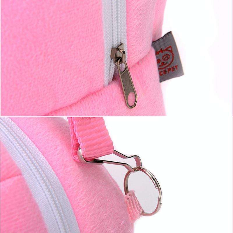 Pet Bag Small Pet Hamster Carrier Pure Color Leash Travel Bag, Size:M(Sky Blue)