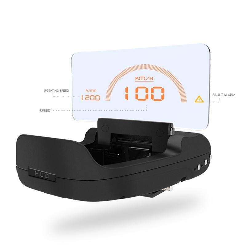 V13 4.5 inch Universal Car OBD HUD Vehicle-mounted Head Up Display