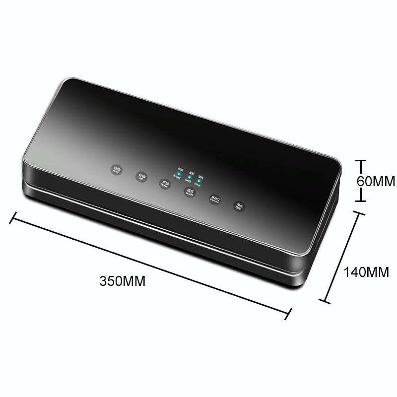 Automatic Vacuum Sealer Household Food Preservation Packaging Machine, Plug Specification:EU Plug...