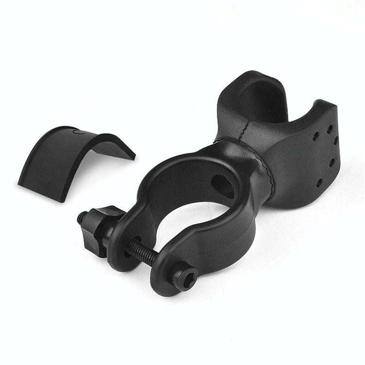 5 PCS 360 Degrees Rotation Mount Holder Clip Clamp, for Bicycle Bike Flashlight