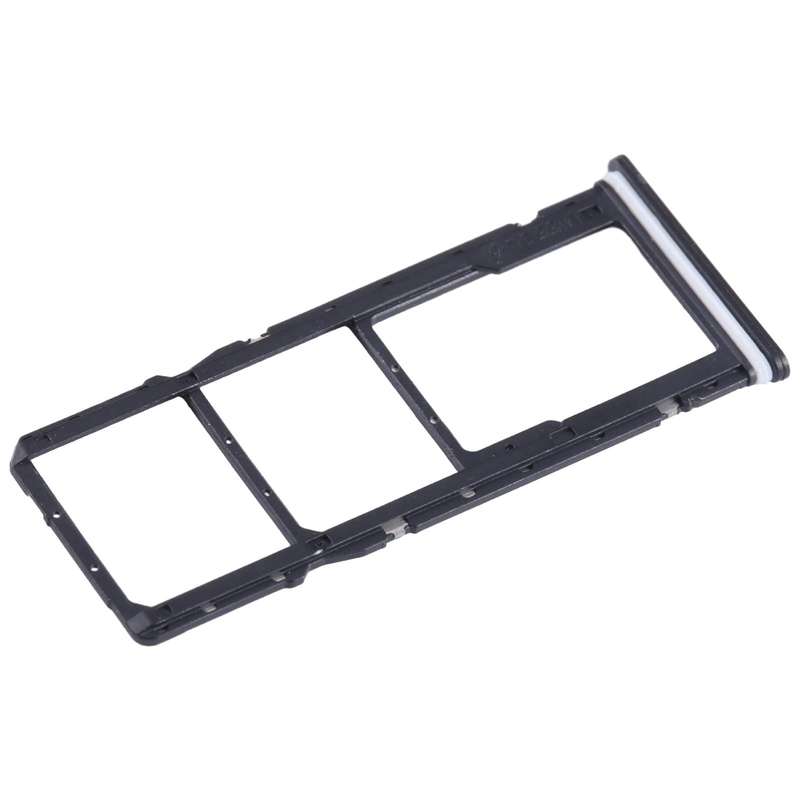 For Xiaomi Redmi A2+ SIM Card Tray + SIM Card Tray + Micro SD Card Tray (Black)