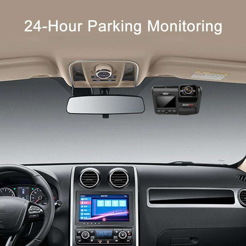 Z30 WiFi Dual-lens HD 2160P Non-light Night Vision 360-degree Panoramic Driving Recorder, Standar...