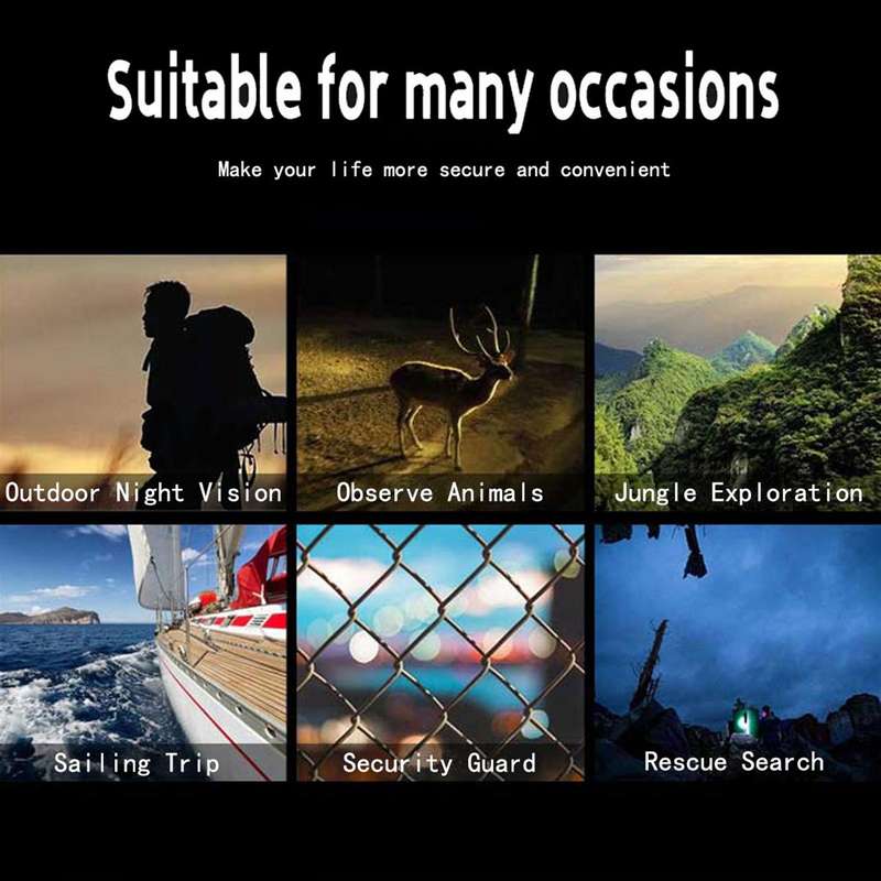 NV1000C Outdoor Hunting 4K HD Camouflage Monocular Digital Night Vision Device
