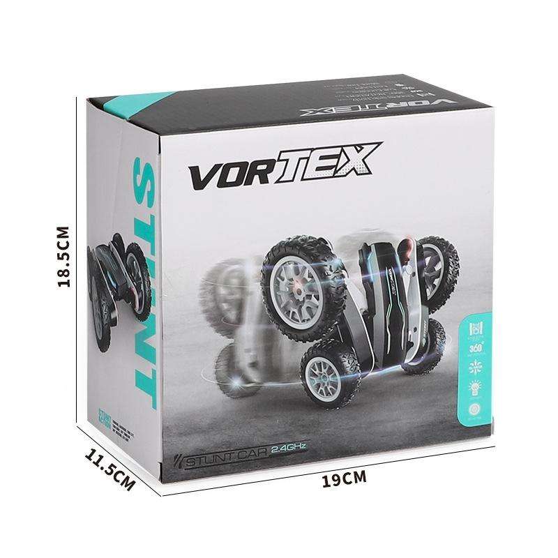 1:24 2.4G Flowering Stunt Car RC Double Deformation Remote Control Car Twisting Rotating Toy Car(...