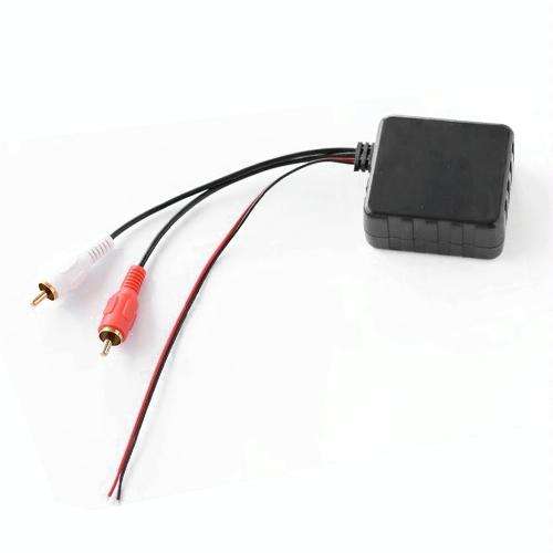 Universal Car Wireless Bluetooth Module 2RCA Lotus Male AUX Audio Adapter Cable
