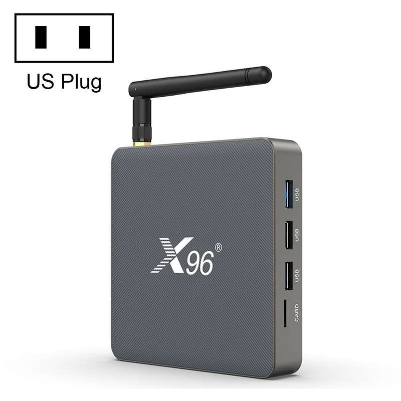 X96 X6 8K Smart TV BOX Android 11.0 Media Player, RK3566 Quad Core ARM Cortex A55, RAM: 4GB, ROM:...