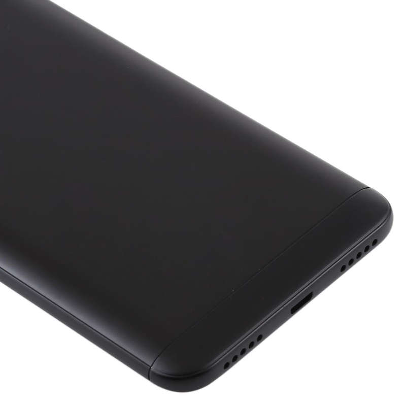 Back Cover with Camera Lens & Side Keys for Xiaomi Redmi 5 Plus(Black)