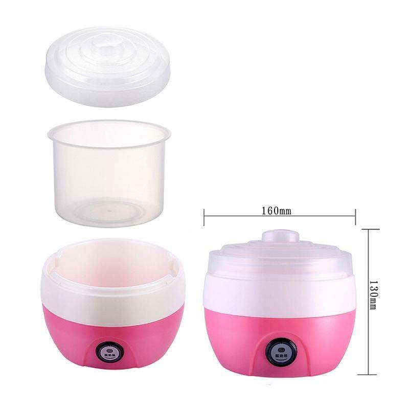 Electric Automatic Yogurt Maker Machine Yoghurt DIY Tool Kithchen Plastic Container 220V Capacity...
