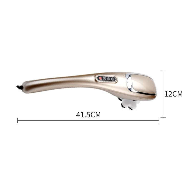 Rechargeable Dolphin Massager Electric Cervical Massage Stick A15 Charging, Plug Type:EU Plug