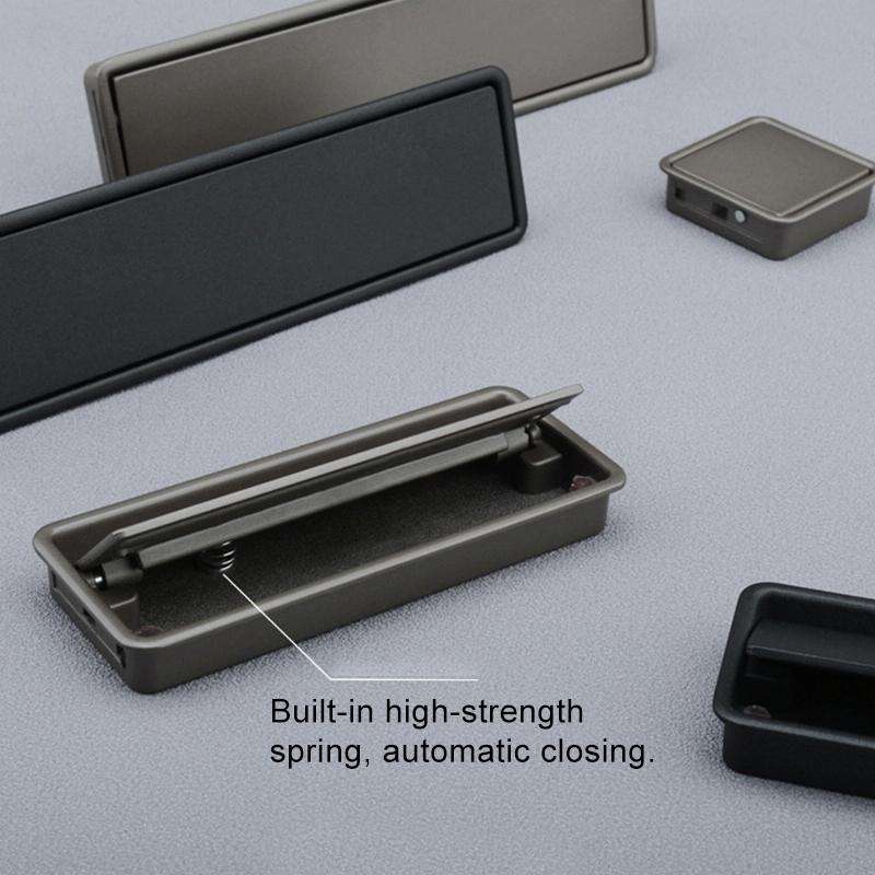 Simple Wardrobe Slotted Scrub Handle Concealed Recessed Drawer Invisible Handle, Hole Distance96m...