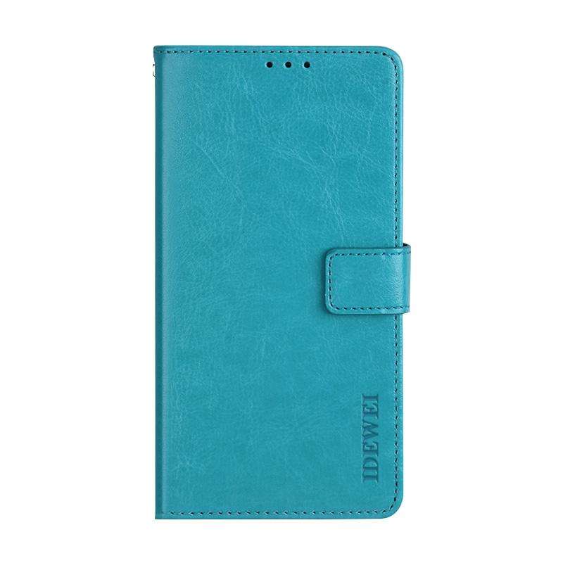 For iPhone 11 idewei Crazy Horse Texture Horizontal Flip Leather Case with Holder & Card Slots & ...