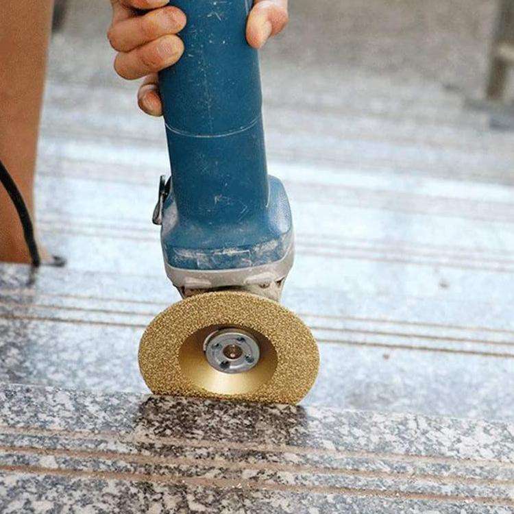 100mm Electroplated Diamond Grinding Slice Glass Grinding Disc 4 Inch Diamond Cutting Piece Alloy...