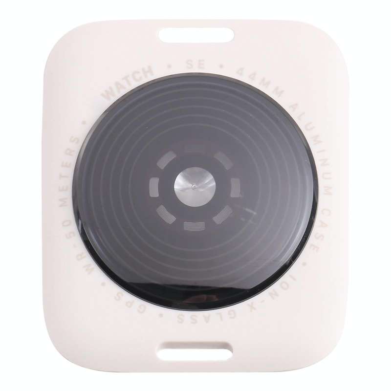 For Apple Watch SE 2022 44mm GPS Edition Rear Housing Glass Cover (Aurora)