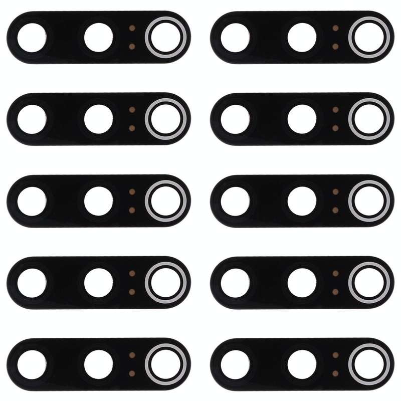 10 PCS Back Camera Lens for Xiaomi Mi 9(Black)