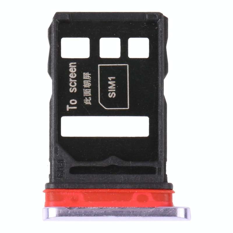 SIM Card Tray + SIM Card Tray for Huawei Nova 7 5G (Silver)