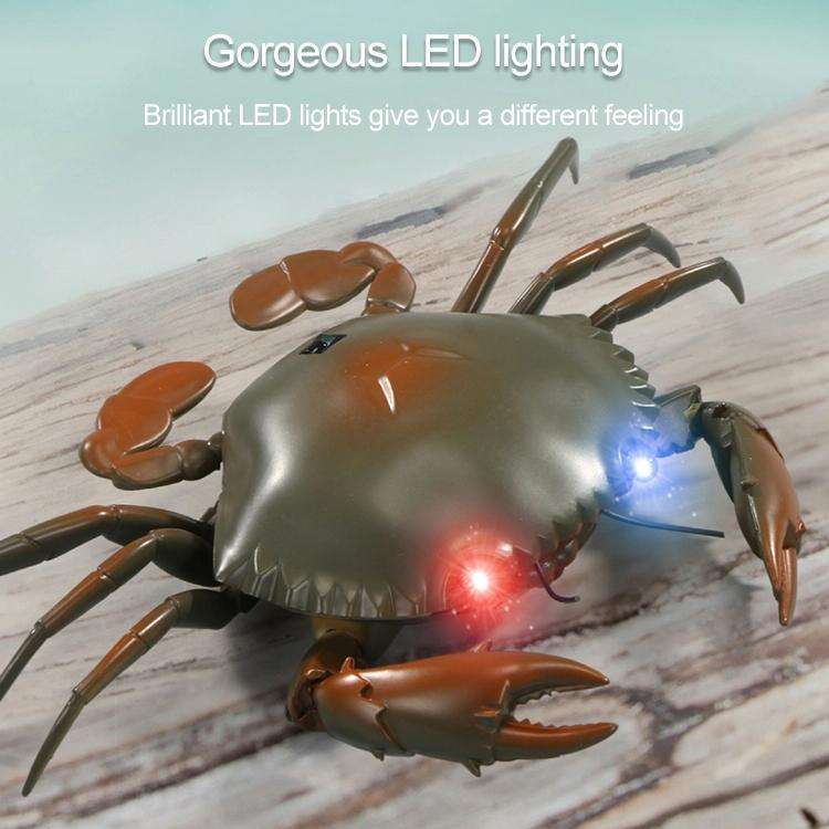 9995 Infrared Sensor Remote Control Simulated Crab Creative Children Electric Tricky Toy Model (Y...