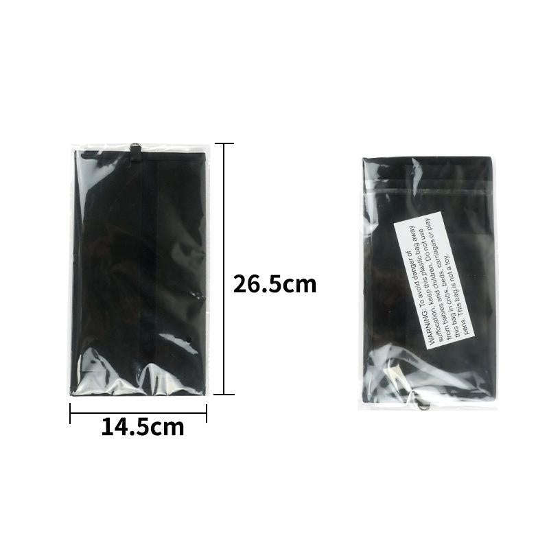 Car Key Signal Shielding Bag Tablet Mobile Phone Privacy Protective Cover Small(Black)