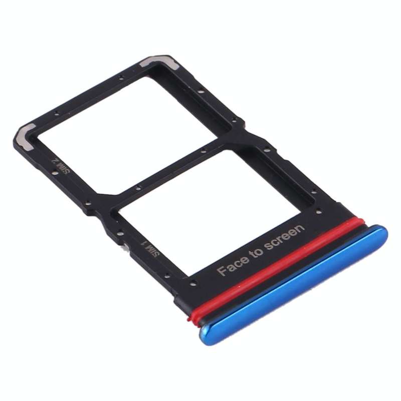 SIM Card Tray + SIM Card Tray for Xiaomi Mi 10 Lite 5G (Blue)