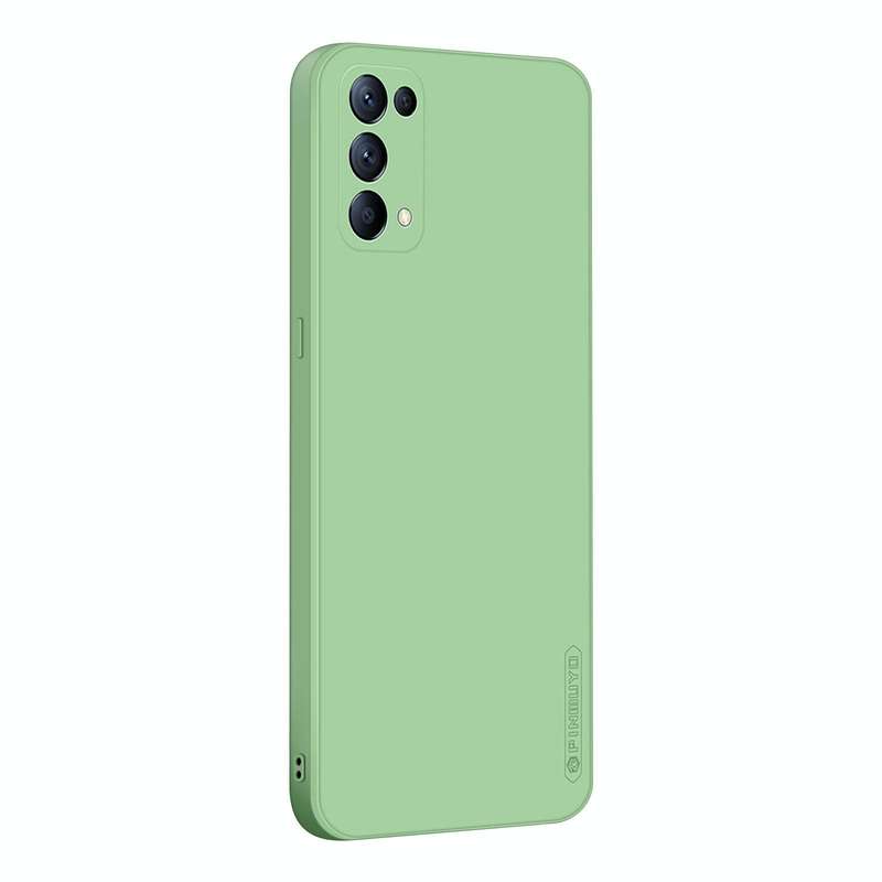For OPPO Reno5 / Reno5 K / Find X3 Lite PINWUYO Touching Series Liquid Silicone TPU Shockproof Ca...