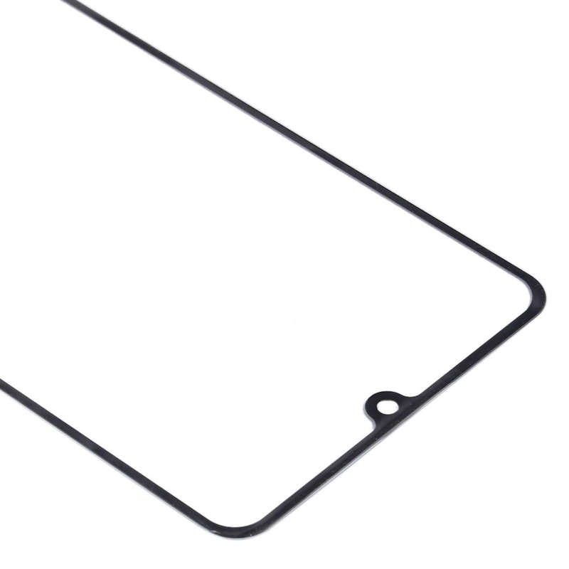For Samsung Galaxy A31 10pcs Front Screen Outer Glass Lens (Black)