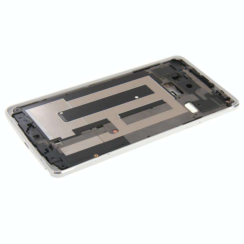 For Galaxy Note 4 / N910V Full Housing Cover (Front Housing LCD Frame Bezel Plate + Middle Frame ...