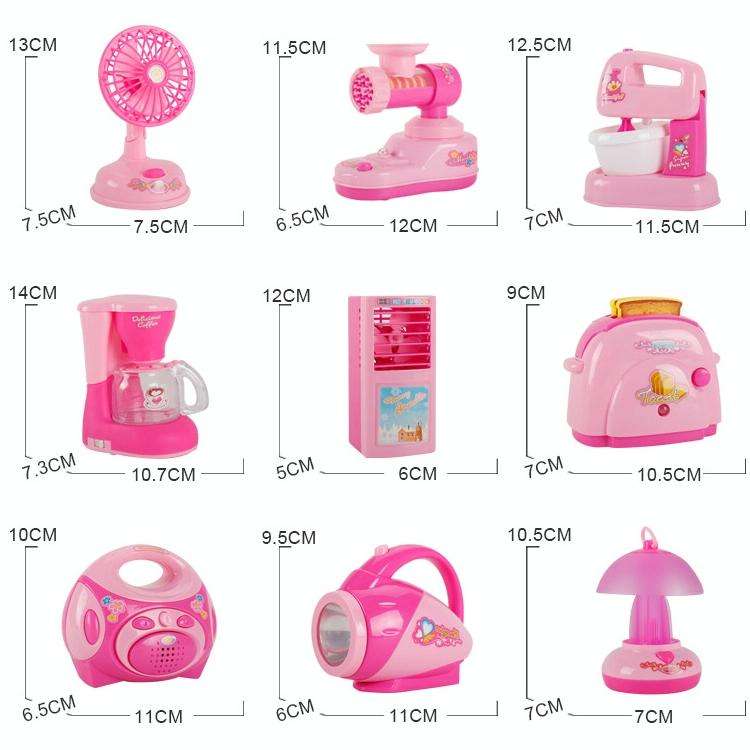 Mini Flashlight Pretend Play Children Simulation Appliances Toys