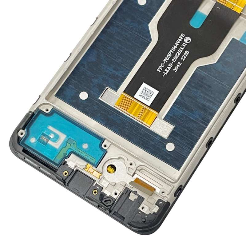 LCD Screen For Cricket Icon 4 WTCKT01 Digitizer Full Assembly with Frame(Black)