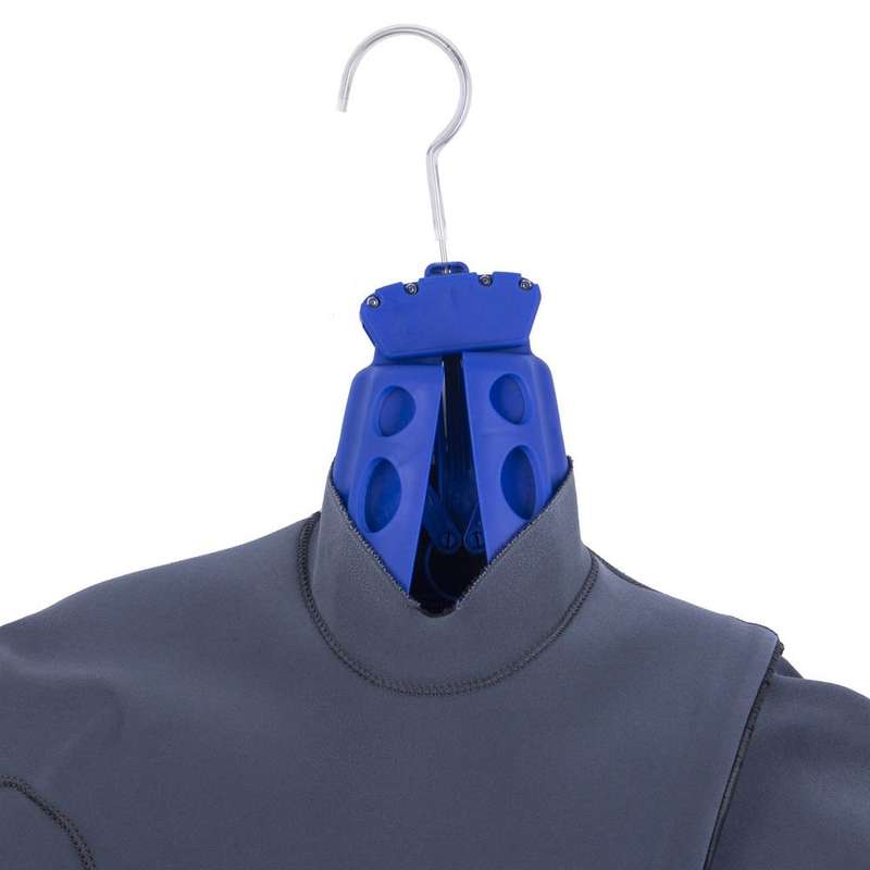 Wetsuit Hanger Thickened Multifunctional Folding Drying Rack(Green)