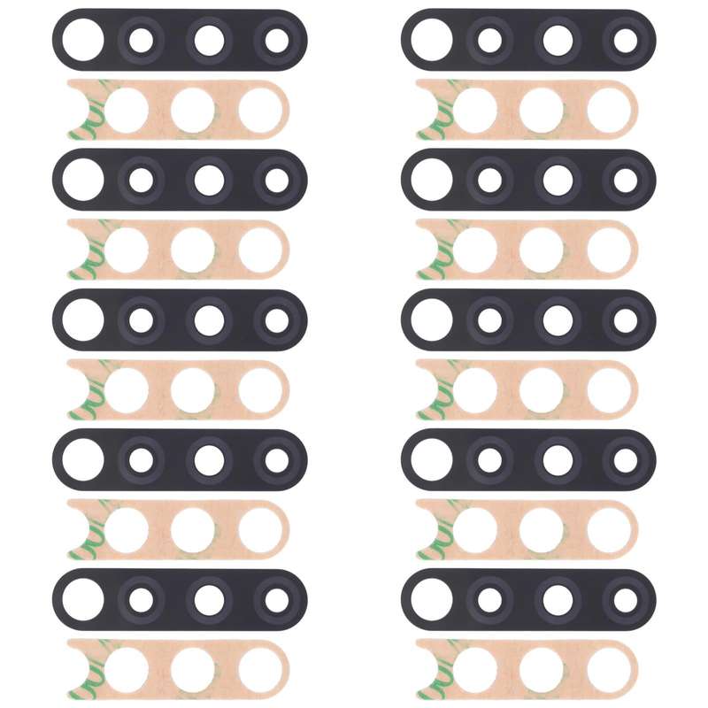 For Tecno Spark 4 KC8 10pcs Back Camera Lens